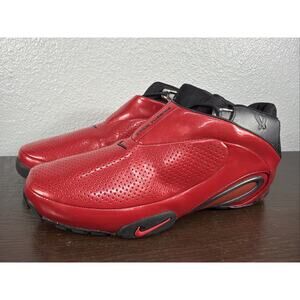 Nike Flight Systems Zoom Turbine Varsity Red Black Shoe Mens Size 11.5 NWOB